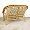 Vintage Rattan 2-Seater Sofa 9