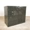 Industrial Metal Chest of Drawers in Army Green, Image 1