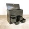 Industrial Metal Chest of Drawers in Army Green, Image 3