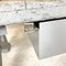 Antique Industrial Grey Wooden Workbench with Drawer, Image 6