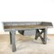 Antique Industrial Grey Wooden Workbench with Drawer, Image 20