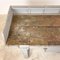 Antique Industrial Grey Wooden Workbench with Drawer 10