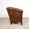 Vintage Cognac Sheep Leather Club Chair 2