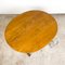 French Antique Oval Cherry Wood Tilt Top Table 4