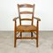 French Antique Cherry Wood Armchair 5