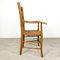 French Antique Cherry Wood Armchair, Image 2