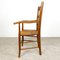 French Antique Cherry Wood Armchair, Image 4