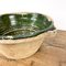 Antique French Terracotta Jatte / Tian Bowl with Green Glaze, Image 4