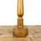 French Antique Gold Painted Wooden Candlestick, Image 5