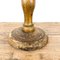 French Antique Gold Painted Wooden Candlestick, Image 6