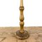 French Antique Gold Painted Wooden Candlestick, Image 5