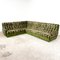 Vintage Elementar Sofa mit Rhombus Druck 1