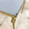 Vintage Golden Nesting Tables with Mirrored Smoked Glass, Set of 2 4