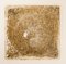 Quadratischer gewölbter Murano Flushmount aus Smokey Glas und Messing 14