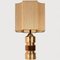Large Bitossi Lamps from Bergboms with Custom Made Shades by Rene Houben, Set of 4 5