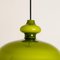Lámparas colgantes de vidrio verde de Hans-agne Jakobsson para Staff, años 60. Juego de 2, Imagen 13