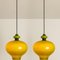 Green Glass Pendant Lights by Hans-agne Jakobsson for Staff, 1960s, Set of 2 12