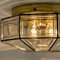 Large Clear Glass Wall Light from Limburg, 1960s, Image 5