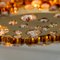 Vergoldete Messing & Kristallglas Einbauleuchte von Palwa, 1960er 10
