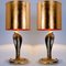 Corbra Table Lamps in Ceramic by Tommaso Barbi, 1960s, Set of 2 9