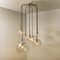 Cascade Chandelier with Seven Hand Blown Globes from Glashütte Limburg, Image 2