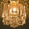 Brass and Glass Lights Fixtures from Limburg Glashütte, 1970s, Set of 4 6