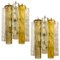 Large Wall Sconces / Wall Lights in Murano Glass by Barovier & Toso, Set of 2 2