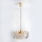 German Faceted Crystal and Gilt Metal Four-Tier Chandelier from Kinkeldey, Set of 2, Image 9