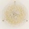 Textured Bubble Glass Flush Mount by Hillebrand, 1960s, Image 4