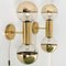 Brass Wall Lamps by Motoko Ishii for Staff, 1970s, Set of 2, Image 2