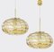 Ochre Yellow Murano Glass Pendant Lamps, 1960s, Set of 2 3