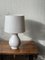 Carrara Ceramic Table Lamp by Wilhelm Kage, 1940s 2