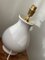 Carrara Keramik Tischlampe von Wilhelm Kage, 1940er 5
