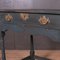 English Painted Lamp Table, 1780s 5