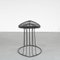 Wire Metal Stool from Wijnberg, USA, 1950s 8