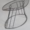 Wire Metal Stool from Wijnberg, USA, 1950s 7