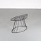 Wire Metal Stool from Wijnberg, USA, 1950s 5