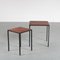 Reversible Side Table from Artimeta, The Netherlands, 1950s, Set of 2 5