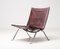 Oxblood Leather PK22 Lounge Chair by Poul Kjærholm for E Kold Christensen, Image 2