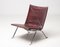 Oxblood Leather PK22 Lounge Chair by Poul Kjærholm for E Kold Christensen, Image 14