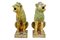 Large Mid 20th Century Indonesian Salt Glazed Decorative Dogs, Set of 2, Image 2