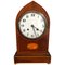 Antique Mahogany Lancet Top Mantel Clock 1