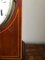 Antique Mahogany Lancet Top Mantel Clock 6