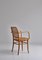 Thonet Prague Chair by Josef Hoffmann in Bentwood and Cane, 1920s 5
