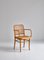 Thonet Prague Chair by Josef Hoffmann in Bentwood and Cane, 1920s, Image 3