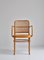 Thonet Prague Chair by Josef Hoffmann in Bentwood and Cane, 1920s, Image 4