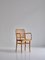 Thonet Prague Chair by Josef Hoffmann in Bentwood and Cane, 1920s, Image 2