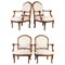 Fauteuils Style Louis XV, Set de 4 1