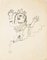 Jean Cocteau - The Goddess - Drawing - 1920s, Image 1