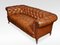 Leather Buttoned Chesterfield Sofa, Image 4